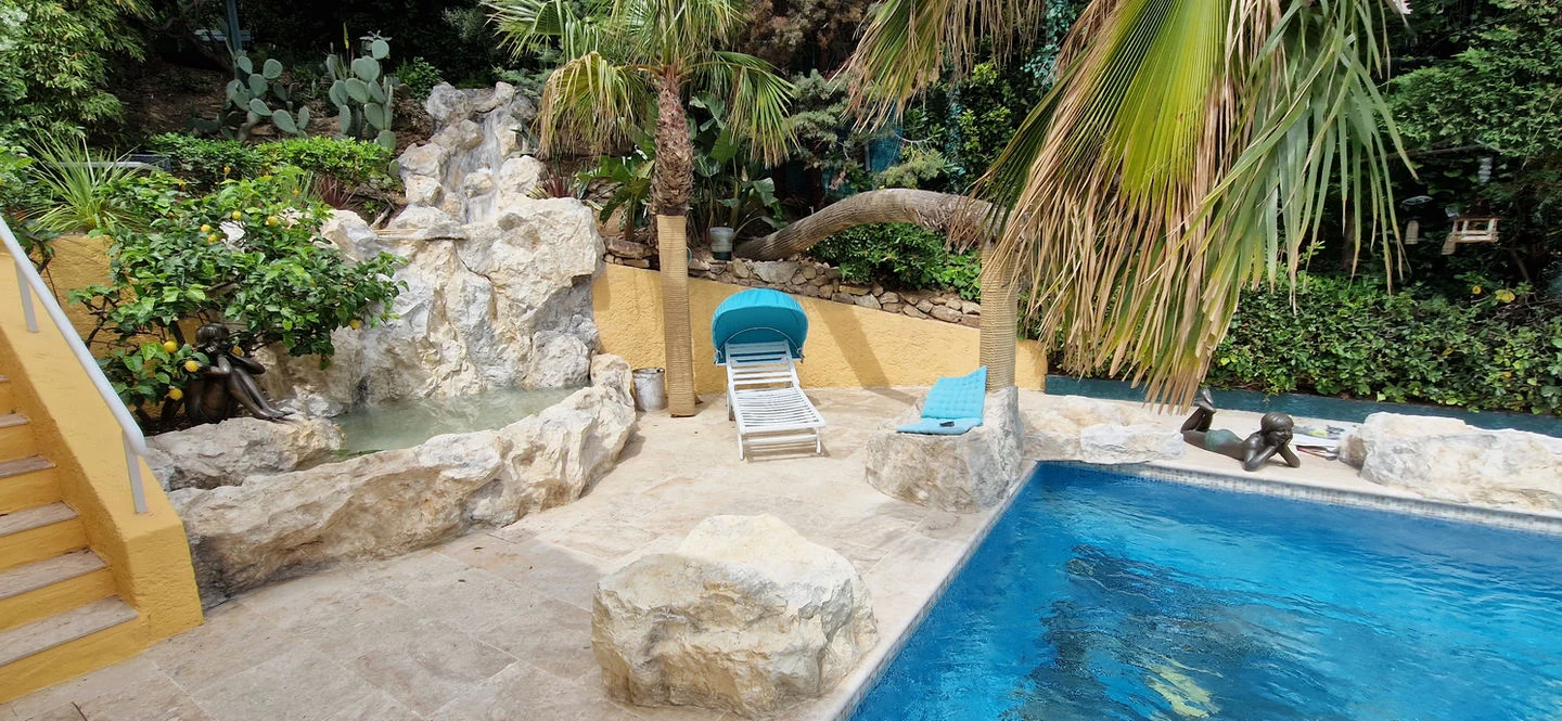 Faux rocher piscine – rocher décoratif jardin et décoration jardin rocher